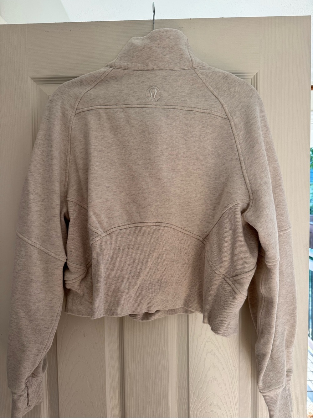 lululemon athletica Light Beige Half-Zip Pullover - Picture 4 of 4